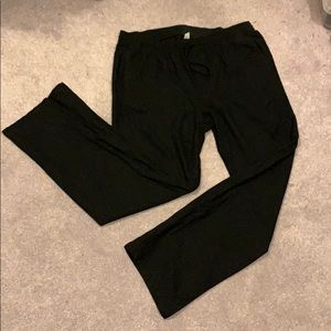 Linen drawstring waist pants